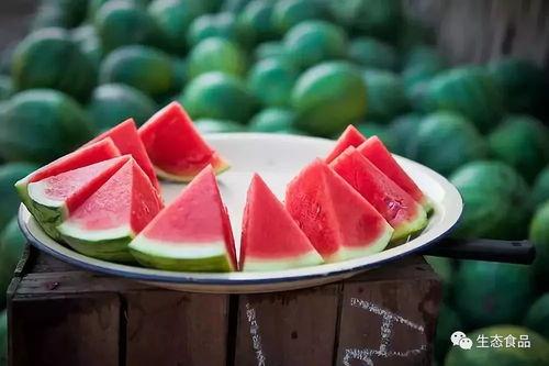 夏吃冰酉瓜腹胀